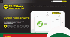 Desktop Screenshot of northeastsecuritysolutions.com